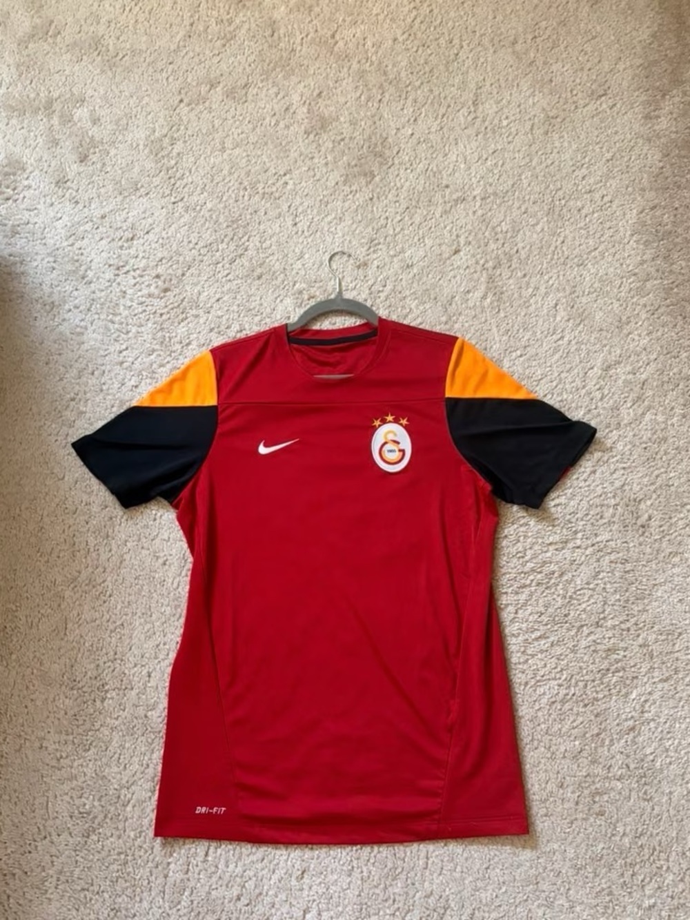 Nike x Galatasaray SK Training Jersey — Red/Orange/Black, Size M